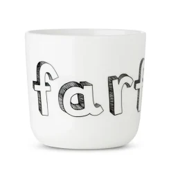 Farfar Kop, Hvid/Sort, 30 cl