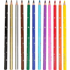 Farveroulette + 12 Farveblyanter