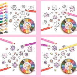 Farveroulette + 12 Farveblyanter