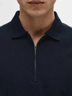 Fave Zip Polo, Sky Captain, XL