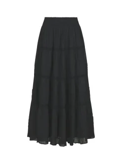 Felicia S Voile Nederdel, Black, 42