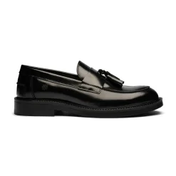 Filippo Loafers, Black Polido, 42