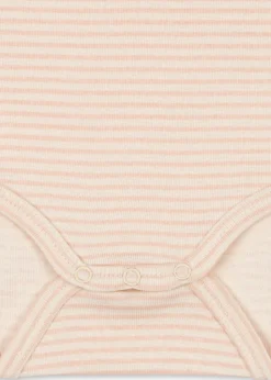 Fio Stripe 3-pak Body, Blush Mix, 86 cm