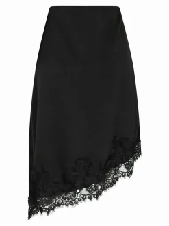 Fiora Lace Nederdel, Black, 40
