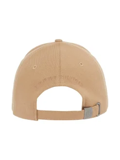Flag Cotton 6 Panel Cap, Safari Canvas, One size