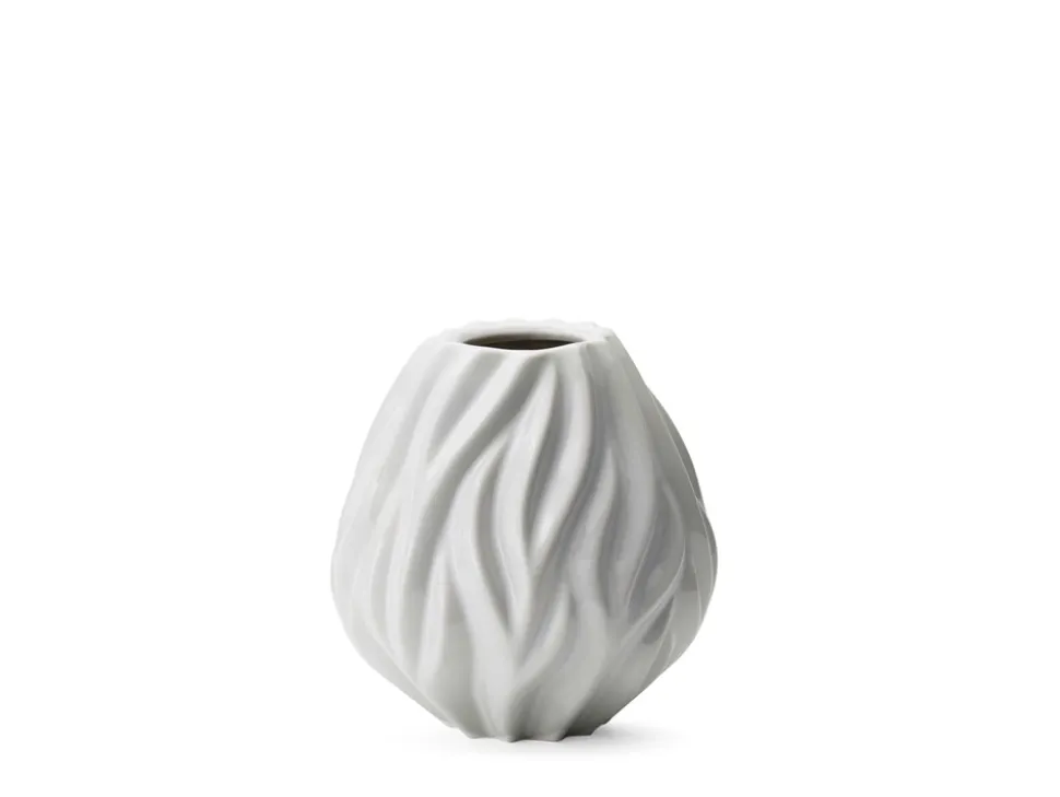 Flame Vase, Hvid, 15 cm