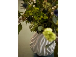 Flame Vase, Hvid, 23 cm