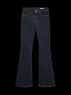 Flash Flared Jeans, Dark Blue Denim, S/L34