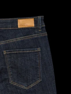 Flash Flared Jeans, Dark Blue Denim, S/L34