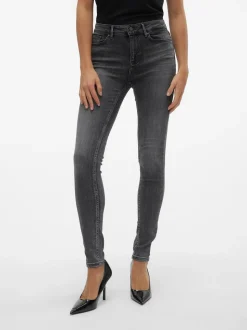 Flash Skinny Jeans, Medium Grey Denim, L/L32
