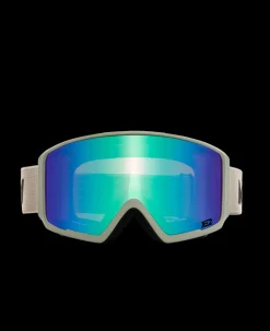 Flip XE2 Skibriller, Green Mirrored/Light Grey, One size