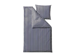 Flow Sengetøj, Navy Blue, 140x220 cm