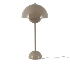 Flowerpot VP3 Bordlampe, Grå Beige, Ø23 cm