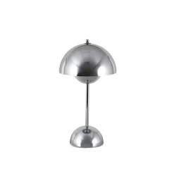 Flowerpot VP9 Bordlampe, Krom Belagt, Ø16 cm