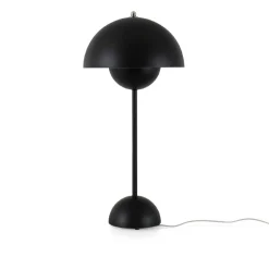 Flowerpot VP3 Bordlampe, Mat Sort, Ø23 cm