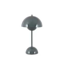 Flowerpot VP9 Bordlampe, Stone Blue, Ø16 cm