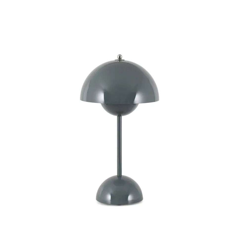 Flowerpot VP9 Bordlampe, Stone Blue, Ø16 cm