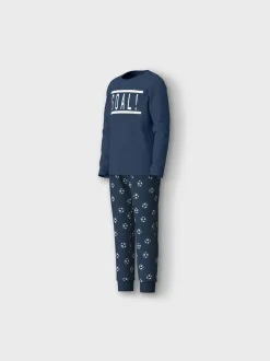 Football Natsæt, Dark Denim, 86-92 cm