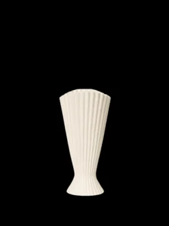 Fountain Vase, Råhvid