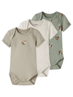 Fox 3-pak Body, Shadow, 92 cm