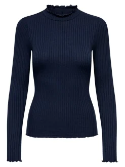 Fransiska Bluse, Navy Blazer, M