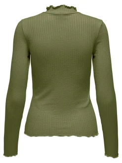 Fransiska Bluse, Olive Branch, M