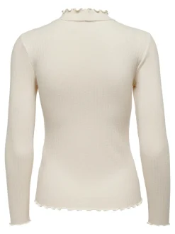 Fransiska Bluse, Whitecap Gray, M