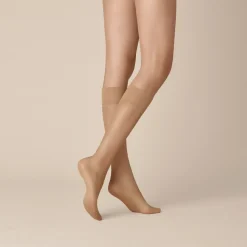 Fresh Up 10 Knæstrømper, Cashmere, 39-42