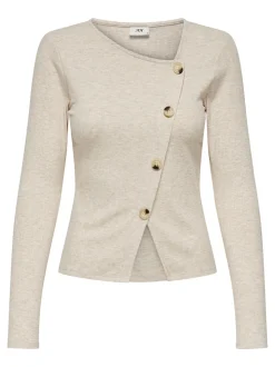 Freya Cardigan, Whitecap Gray, S