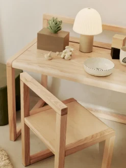 Frill Portable Lampe, Cashmere/White