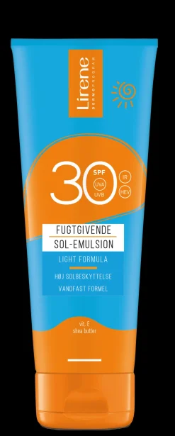 Fugtgivende Sol-Emulsion, SPF 30, 120 ml