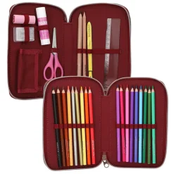 Fur-Ever Friends Dobbelt Penalhus, Rød