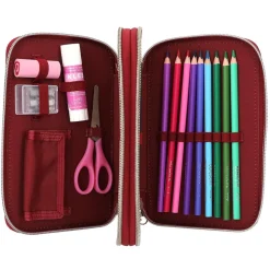 Fur-Ever Friends Dobbelt Penalhus, Rød