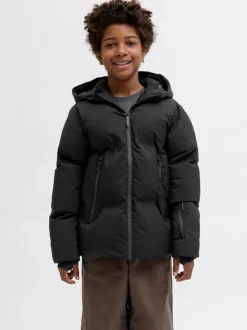 Fusion Technical Puffer Jakke, Black, 152 cm