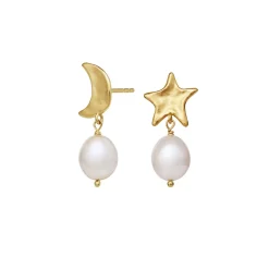 Gabrielle Øreringe, Gold Plated