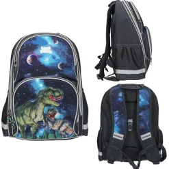 Galaxy Skoletaske, Blå