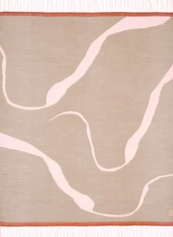 Gallery Plaid, Latte, 125x170 cm