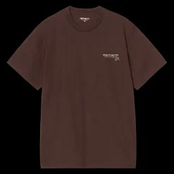 Garble T-shirt, Palisander, XL