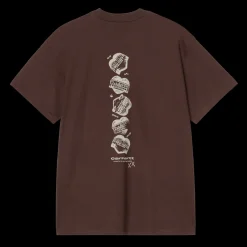 Garble T-shirt, Palisander, XL