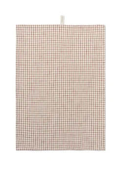 Garn Viskestykke, Terracotta, 50x70 cm