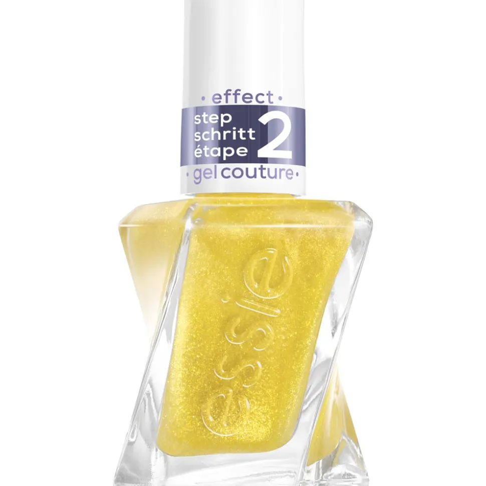 Gel Couture Metallic Glaze Top Coat, 565 Crushed Gold