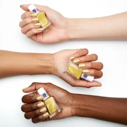 Gel Couture Metallic Glaze Top Coat, 565 Crushed Gold