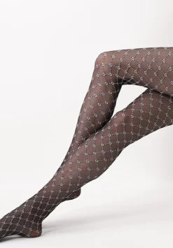 Geometry Tights, Black, M
