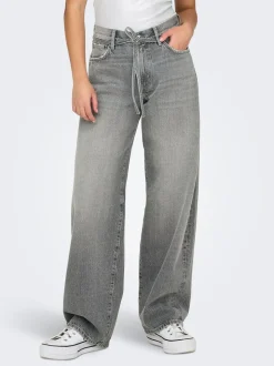 Gianna Straight Jeans, Medium Grey Denim, W31/L32