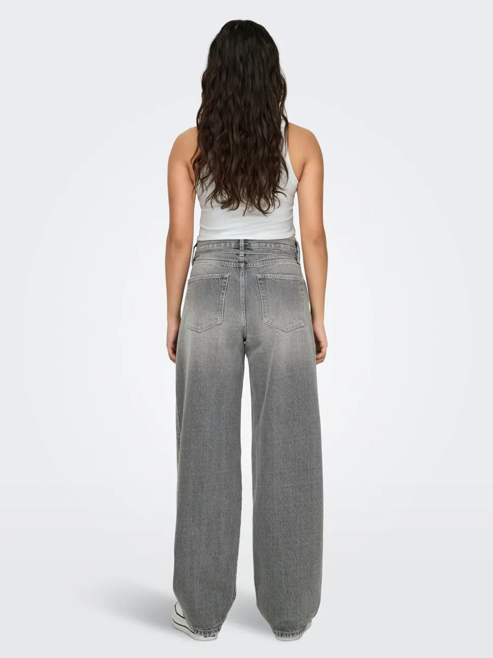 Gianna Straight Jeans, Medium Grey Denim, W31/L32