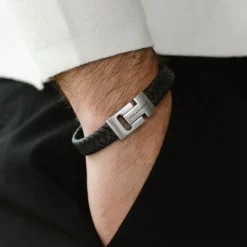 Gift Set Duo Armbånd, Black, L