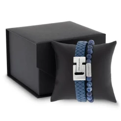Gift Set Duo Armbånd, Jeans, L