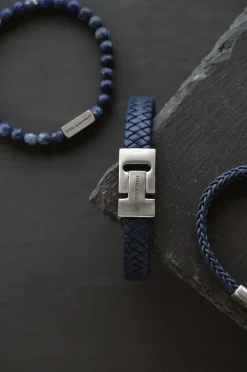 Gift Set Premium Triple Armbånd, Blue, L