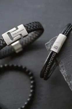 Gift Set Premium Triple Armbånd, Black, L