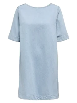 Gigi Kjole, Light Blue Denim, XL